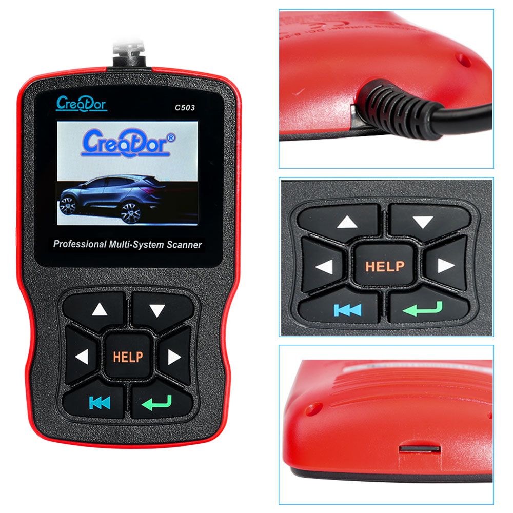 Newest Creator C503 VW + OBD Multi-System Scanner Free Shipping