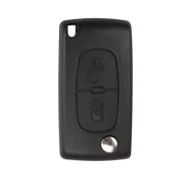 Flip Remote Key Shell 2 Button (Without Battery Location) for Citroen 5pcs/lot
