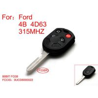 Llave de control de Ford 4d63 - 80bit 4 botón 315mhz