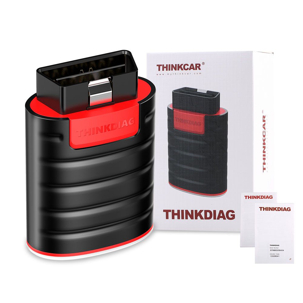 THINKCAR Thinkdiag Full System OBD2 Diagnostic Tool with All Brands License Free Update for One Year