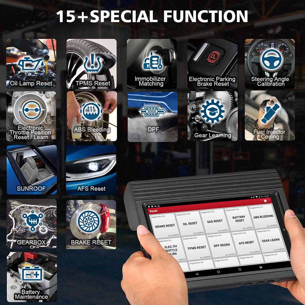 2022 Launch X431 V V5.0 8inch Tablet Wifi/Bluetooth Full System Diagnostic Tool 2 Years Free Update Online