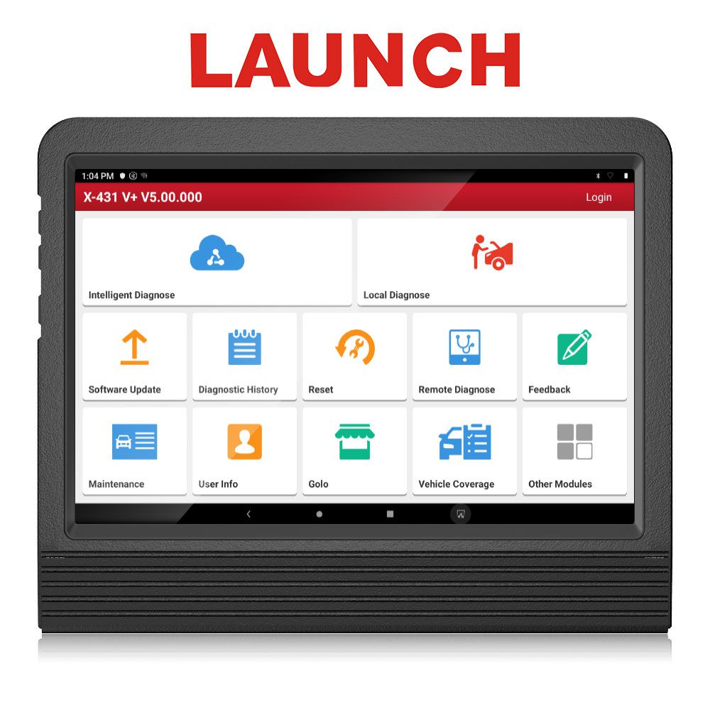 Launch X431 V+ 4.0 Wifi/Bluetooth 10.1inch Tablet Global Version 1 Year Free Update Online