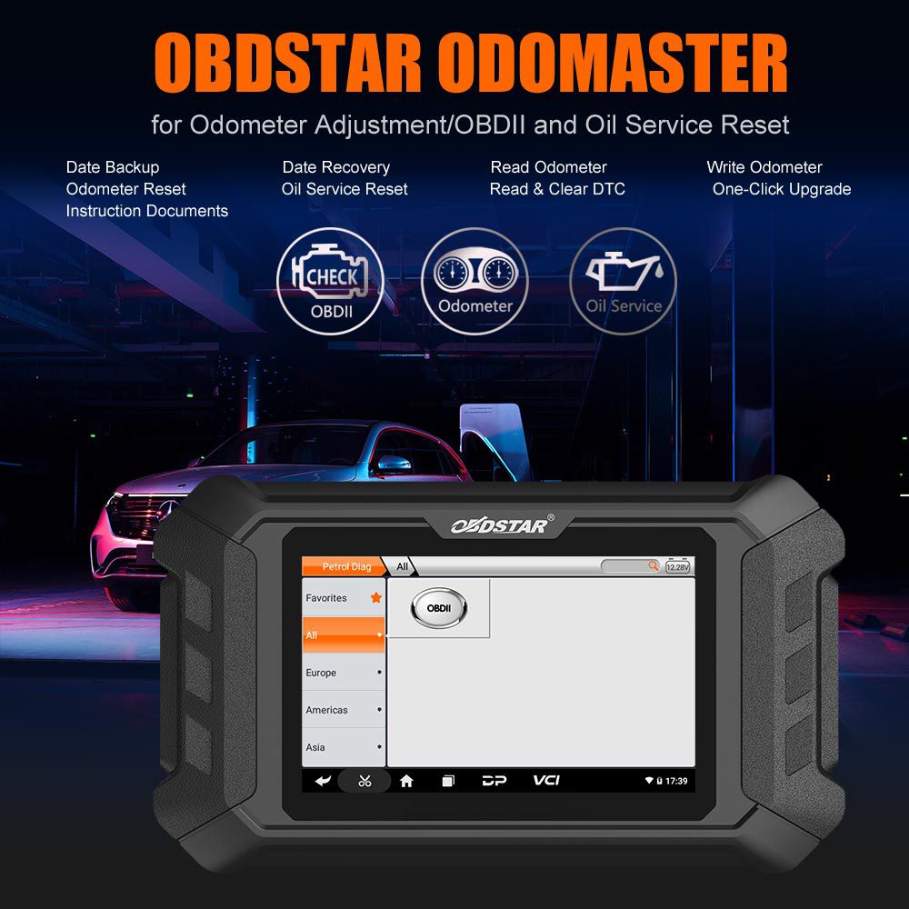 OBDSTAR ODO Master for Odometer Adjustment/Oil Reset/OBDII Functions Ship From US/UK/EU
