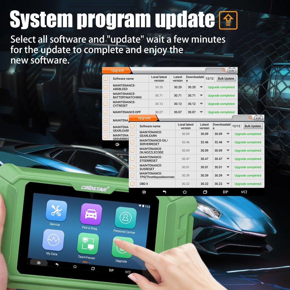 OBDSTAR X200 Pro2 Oil Reset Tool Support Car Maintenance to Year 2021