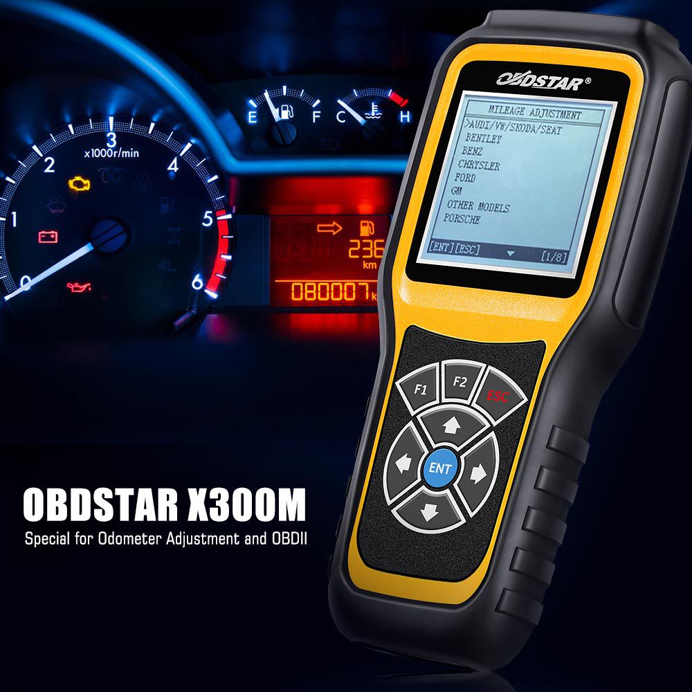 OBDSTAR X300M Special for Odometer Adjustment and OBDII Support Mercedes Benz & MQB VAG KM Function Ship from US/UK/EU