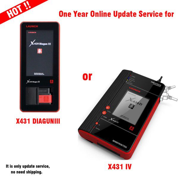 X431 digun II / x431 IV / x431 V / x431 v + actualización en línea durante un año