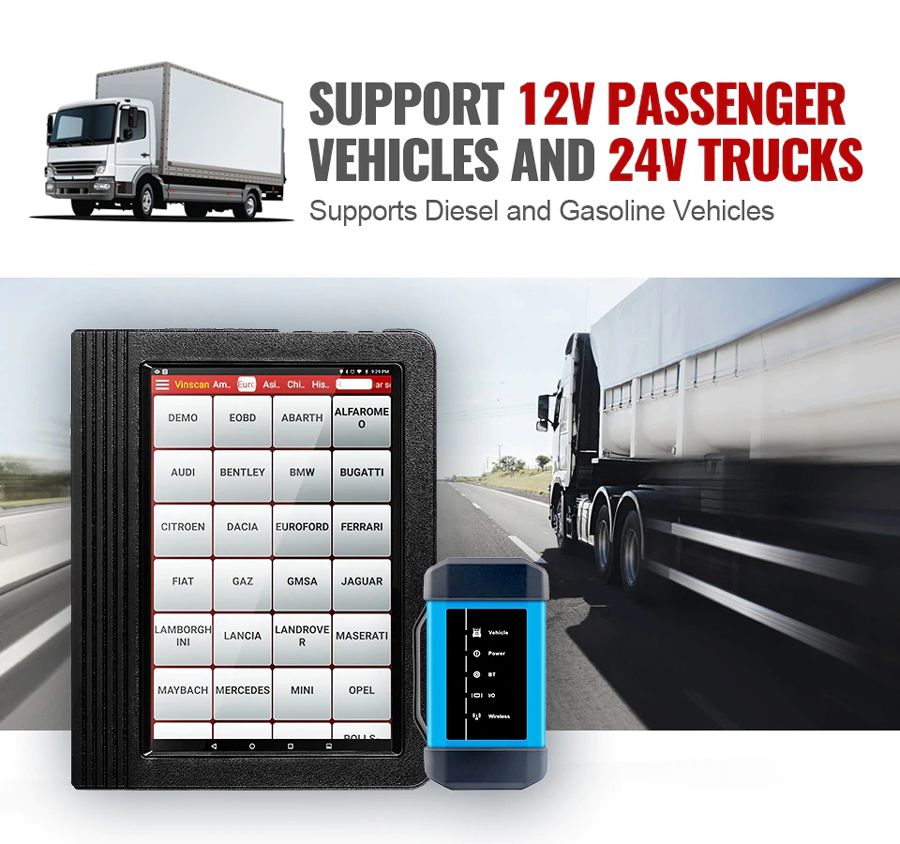 X431 V+ for cars and trucks