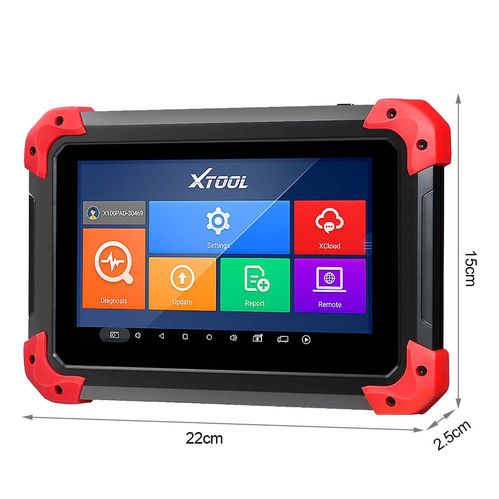 XTOOL X100 Pad specification